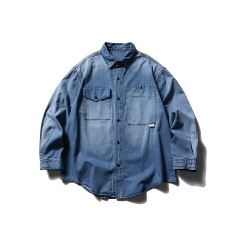 YPUT Синий Унисекс Джинсовые куртки