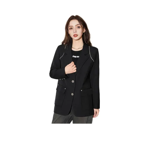 FAWENXIANGZI Бизнес-костюм женский черный