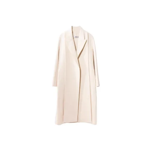 RIZ OUZH Белое Женское Пальто