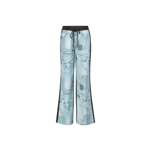 Guuka Hero Повседневные брюки Женские Эфирный синий