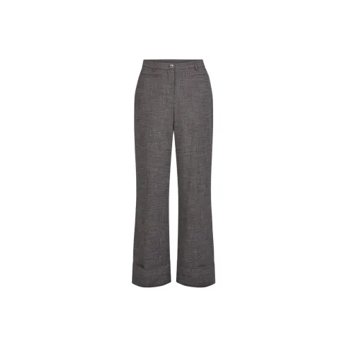 Rouje FW24 PASCALIN Брюки Повседневные Брюки Женские Серый