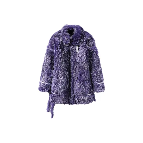 MINNANHUI Фиолетовый Женские меховые изделия
