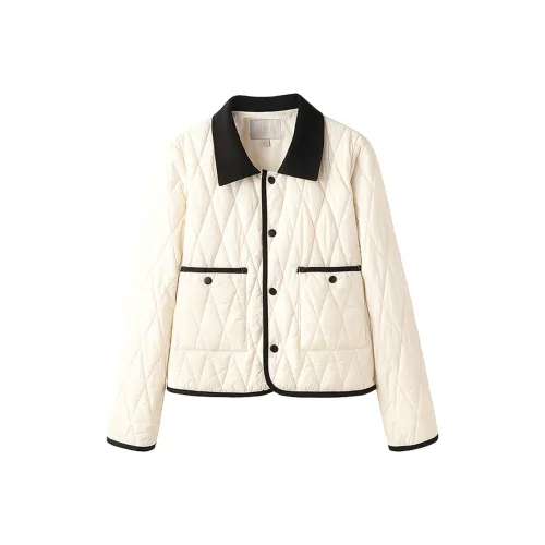 Cypress House Пуховая куртка Женская Экрю