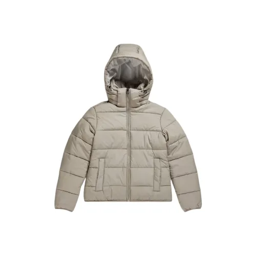 г Звезда RAW Пуховая куртка Женская Слон Кожаный Серый