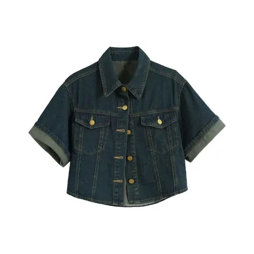 CDAYU Темный цвет Деним Жилет Верхняя одежда Жилет/Женские Прохладный Жилет/Премиум/Свободный покрой/Стильный/Trendy/Beautiful/Жилет Свободный покрой Непринужденный стиль/Женские Верхняя одежда Модный Женские Жилеты