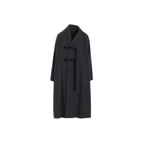 Yohji Yamamoto Угольное женское пальто