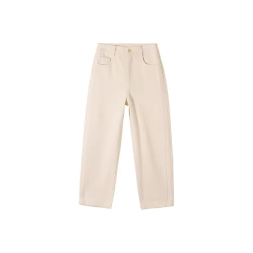 HIPPIEMISS Повседневные брюки Женские Экрю