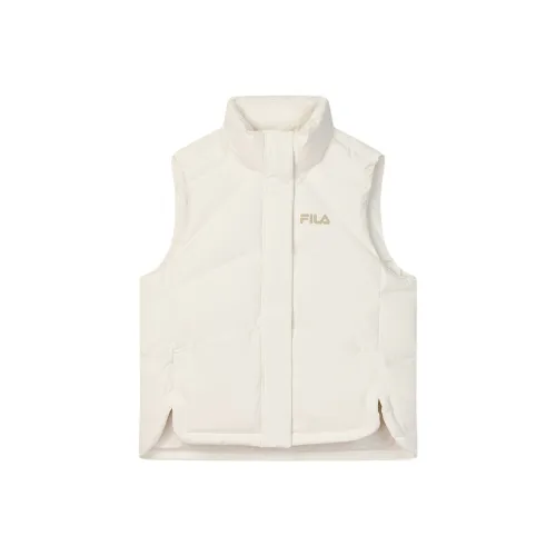 FILA ORIGINALE Жилет Женский Светлый Бежевый Белый