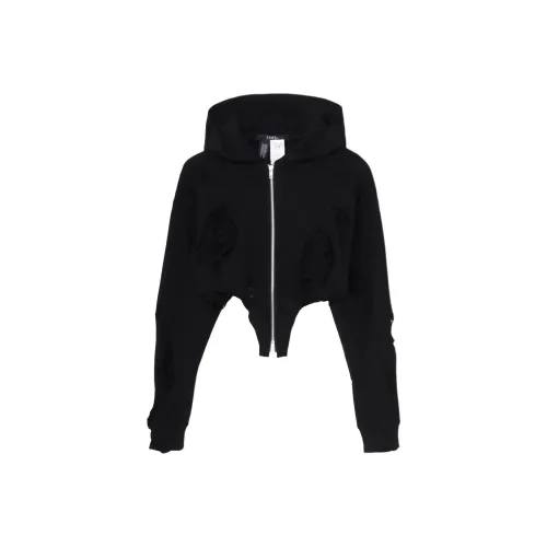 Yohji Yamamoto Черные Женские Свитшоты