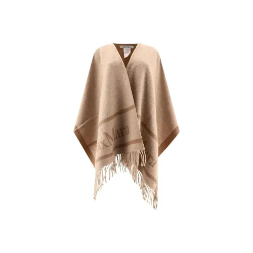 MaxMara Плащ Женский Светло-Коричневый