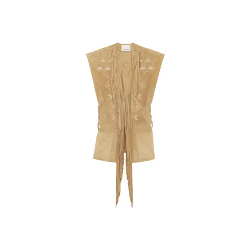 ISABEL MARANT Бежевые Женские Жилеты