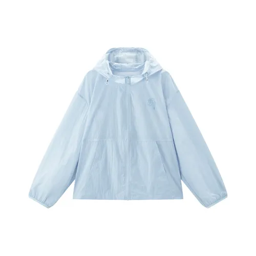 LEDIN Cropped Jacket Женская Свежий Синий