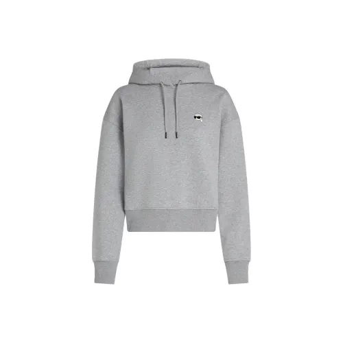 Karl Lagerfeld Толстовка Женская Светло-Серый