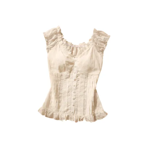 GUAILILUOLI Белая Женская Футболка