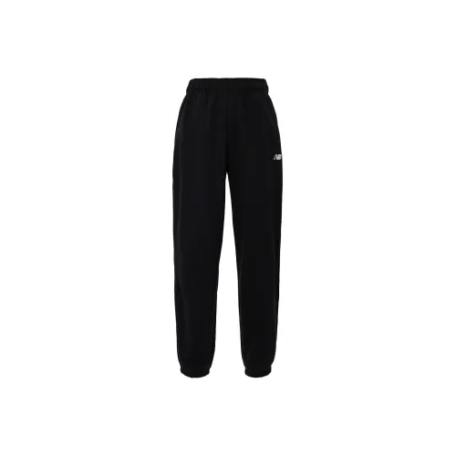 New Balance совместный бренд Sport Essentials French Terry Jogger Повседневные брюки Женские Черный