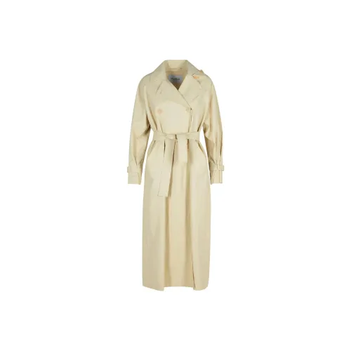 MaxMara Тренчкот Женский Белый