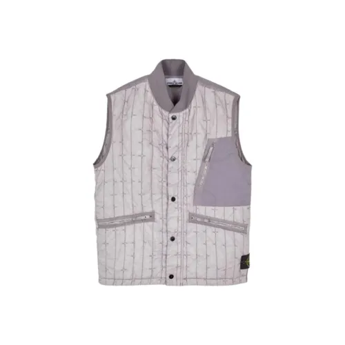 Stone Island Серый Мужской Жилеты