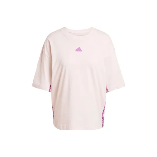 Adidas Express T-Shirt Унисекс Песочный Розовый