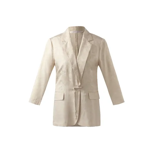 GOELIA Бизнес-костюм женский сладкий абрикос