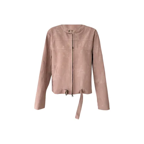 PAZZO Окрашенный Модный Наполнитель Плечо Универсальный Длинный Рукав Кожа Куртка Пальто Женские