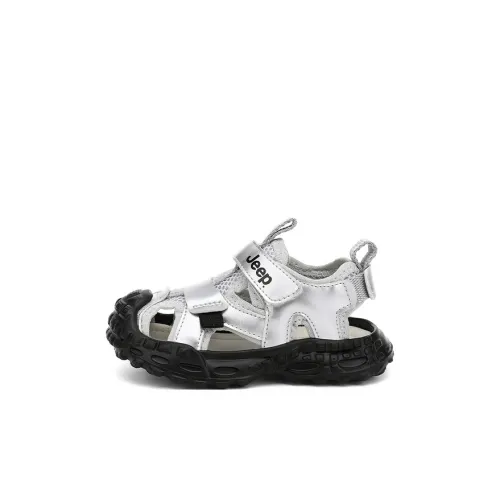 JEEP Износостойкие Легкие Амортизирующие Противоскользящие Низкие Топы Детские Сандалии для Малышей