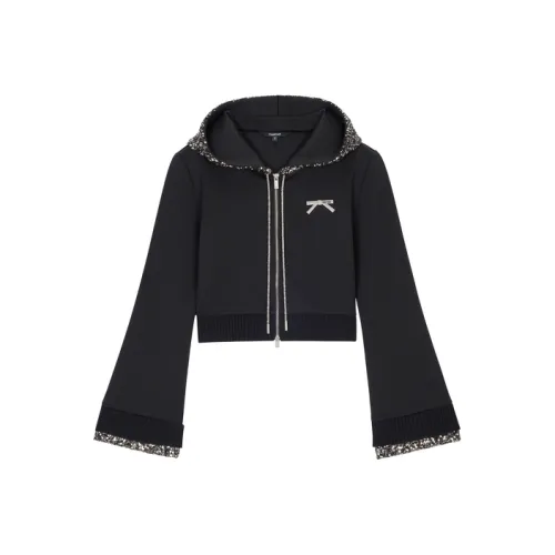 BEBE Черные Женские Свитшоты