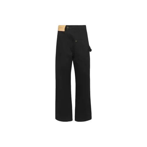 JW Anderson Черные Женские Повседневные Брюки
