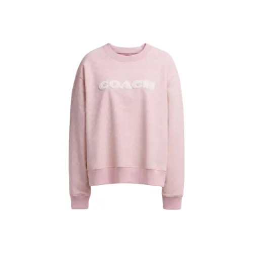 COACH Розовые Женские Толстовки
