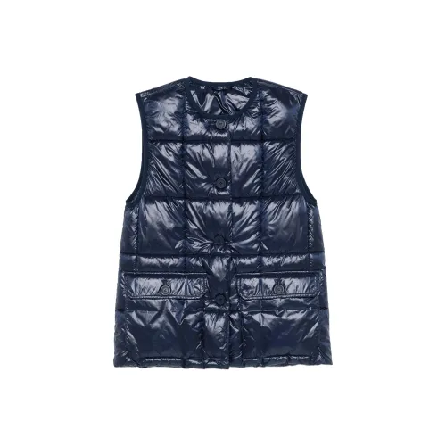 Semicouture SS24 Жилет Женские Морской Синий