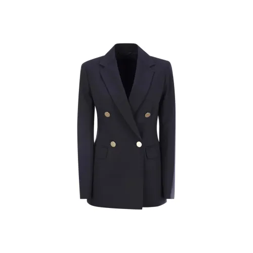 MaxMara Studio Бизнес-костюм Пальто Женское Синее