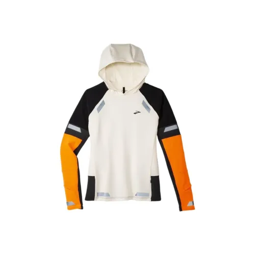 Brooks RUN Видимый Тепловой Толстовка Женская Белая