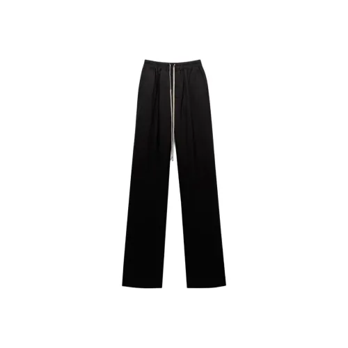 RICK OWENS Черные Женские Повседневные Брюки