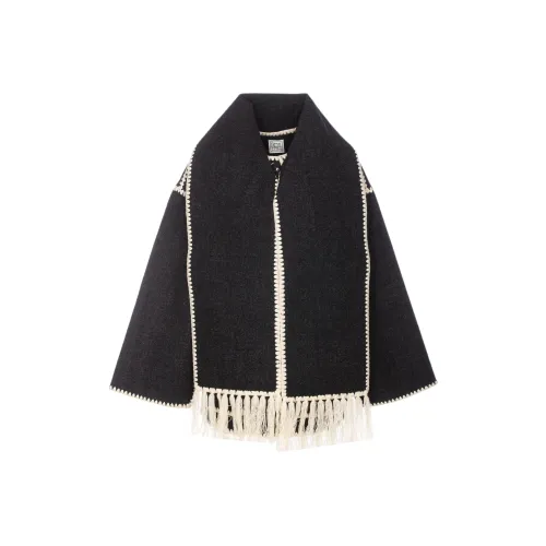 TOTEME Черное Женское Пальто