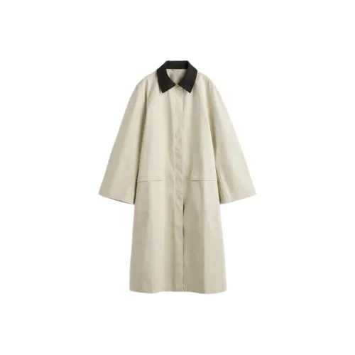 TOTEME SS25 Тренчкот Женский Арахисовый