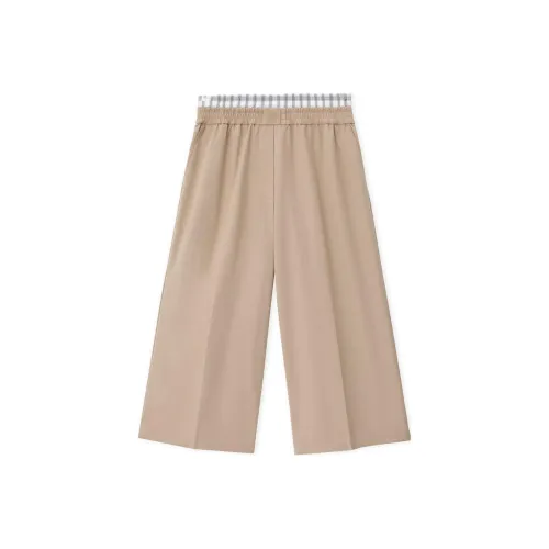 LOEWE SS25 Женские Предсезонная коллекция Повседневные брюки Женские Бежевый