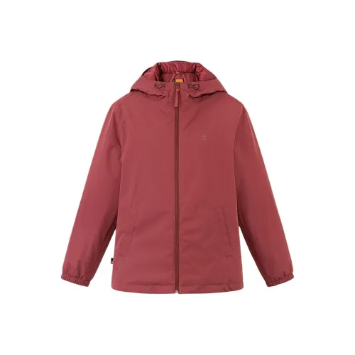 Timberland Поход Водонепроницаемый Ветрозащитный Дышащий And Теплоизоляционный Ветровка Женские Соус Красный
