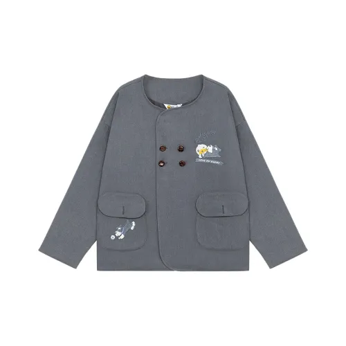 B.Duck Cropped Jacket Women's Gray B.Duck Укороченная куртка женская серый