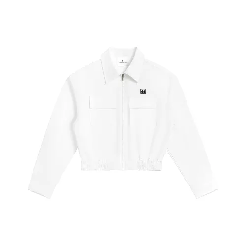 CALLED BACK Укороченная Куртка Женская Белая