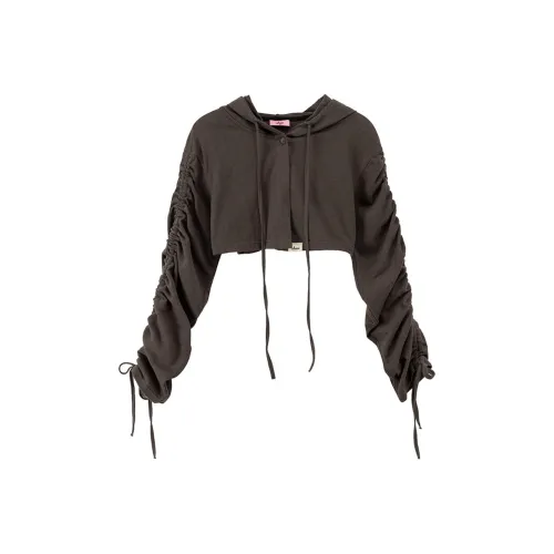 CHUU Cropped Jacket Женская Угольный Серый