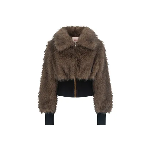 WOOHA Женские бархатные куртки