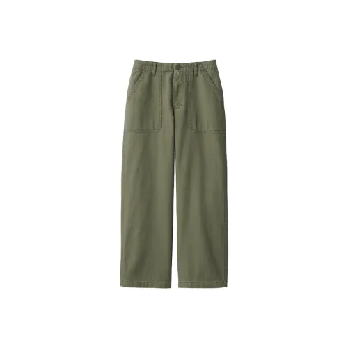 Muji Женские Повседневные Брюки