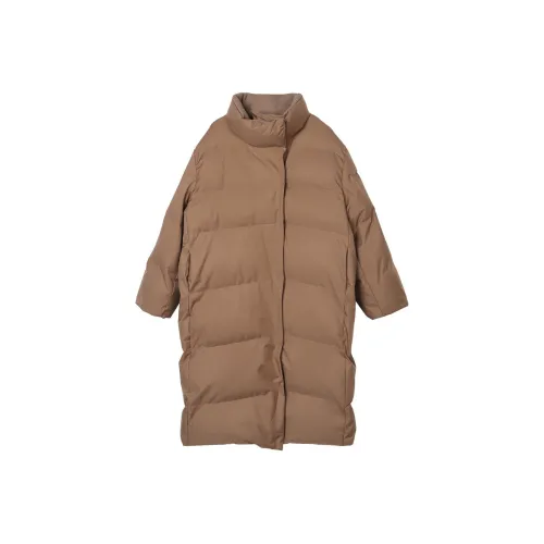 XINBANGBANG Пуховая куртка Женская Кофейного цвета