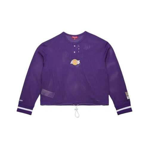 MITCHELL NESS x NBA Los Angeles Lakers Lifestyle Sweatshirt Женский Фиолетовый