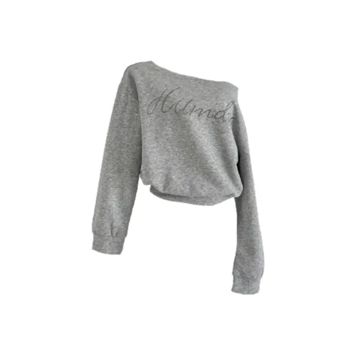 POPO.INFO Толстовка Женская Серого цвета