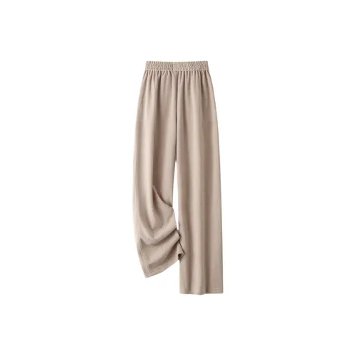 IHIMI Овсяные Женские Повседневные Брюки