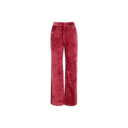 ISABEL MARANT Красные Женские Повседневные Брюки