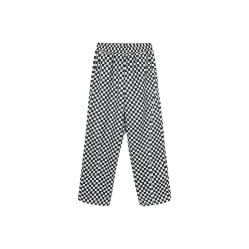 EICHITOO Повседневные брюки Женские Черная клетка