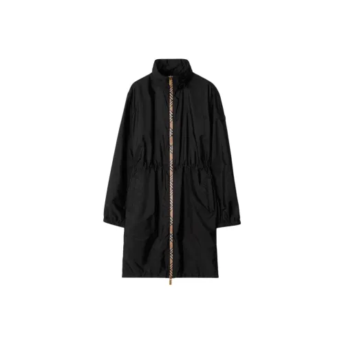 Burberry SS25 Тренчкот Женский Черный