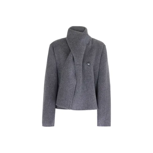 DianThia Шерстяное пальто верхняя одежда женское