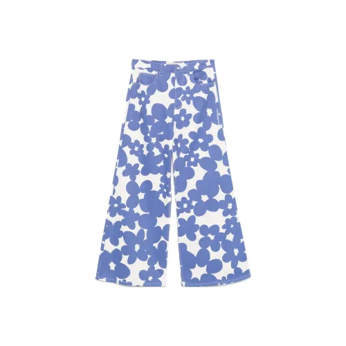 MARNI SS25 Повседневные брюки Женские Небесно-голубой